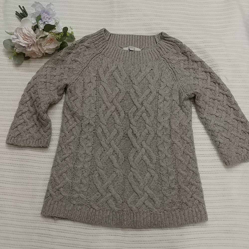 Heavy knit sweater